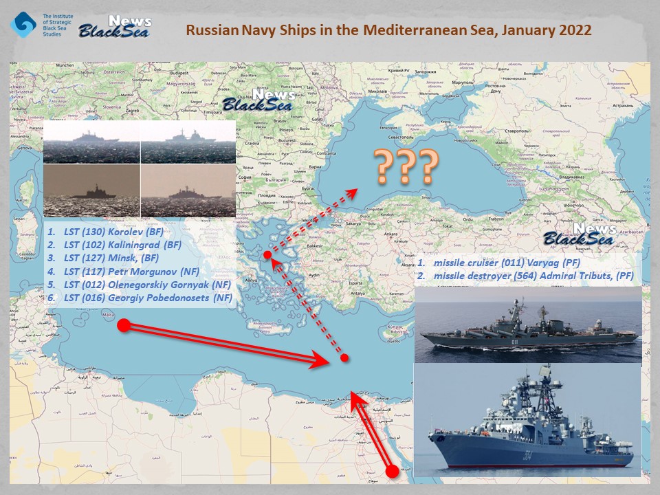 BlackSeaNews The Presence Of Russian Warships In The Black Sea And   ENG Titul RF Ship 